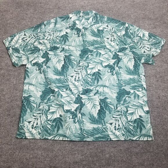 Tommy Bahama TB93 Hawaiian All Over Print Silk Men’s XXL Button Up Size Large - Picture 2 of 11